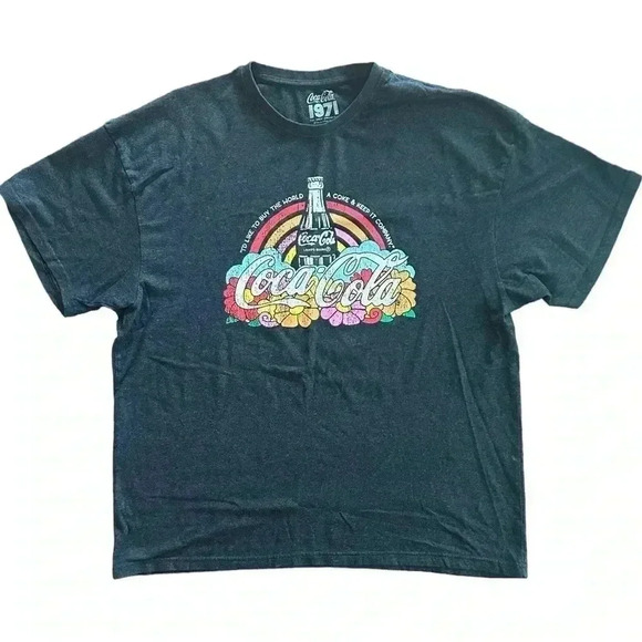 Coca-Cola T-Shirt 1971 The Unity Collection one Size - Picture 1 of 4